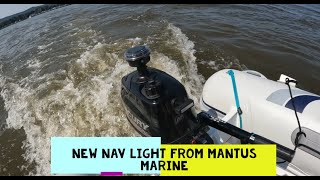 Installing the Mantus Nav light on my Highfield 310