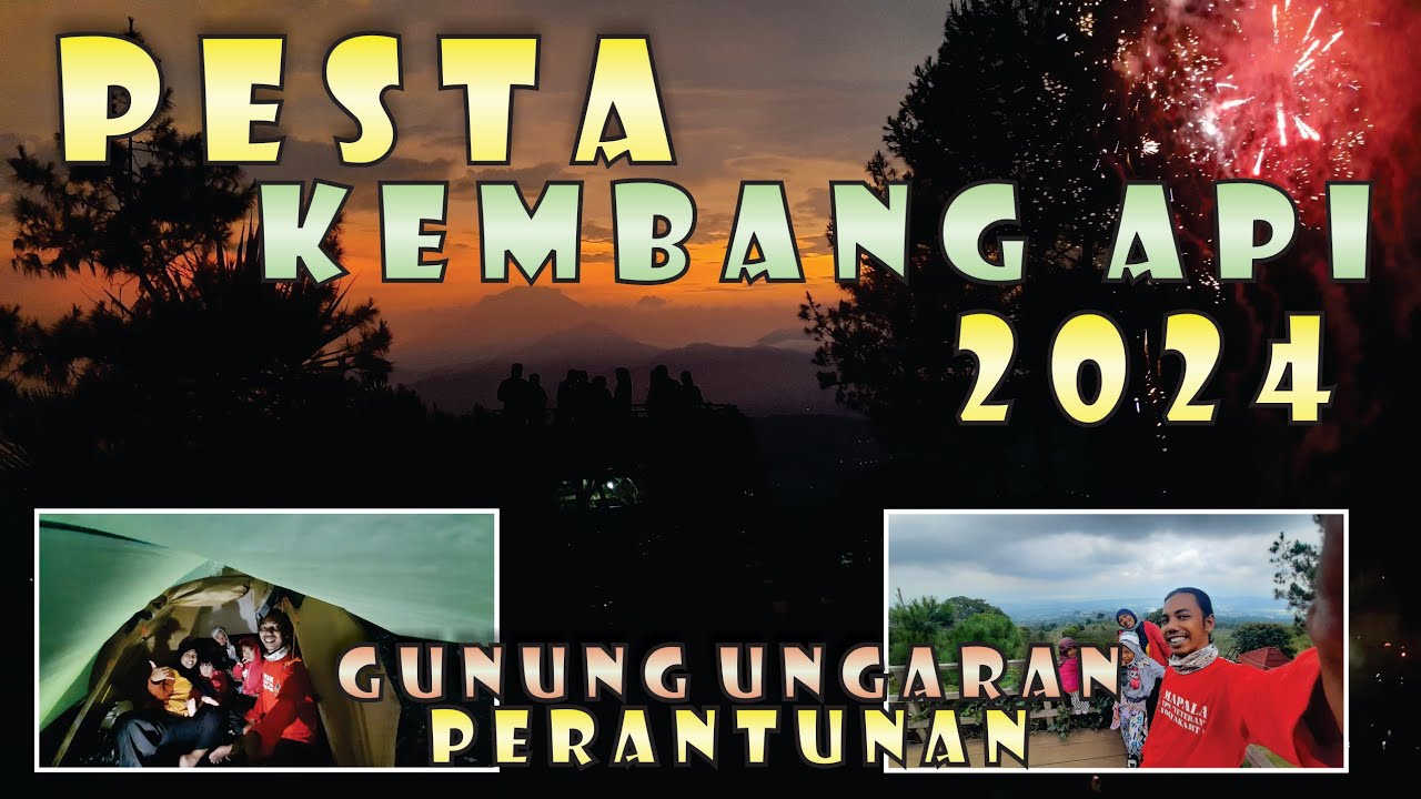 PESTA KEMBANG API TAHUN BARU 2024 || PERANTUNAN UNGARAN - YouTube