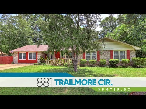 881 Trailmore Cir., Sumter, SC home video tour