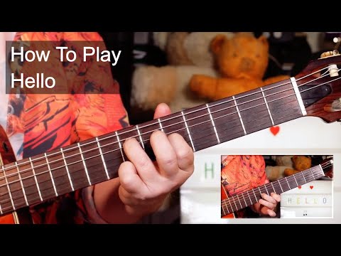 'Hello' Lionel Ritchie Guitar Lesson