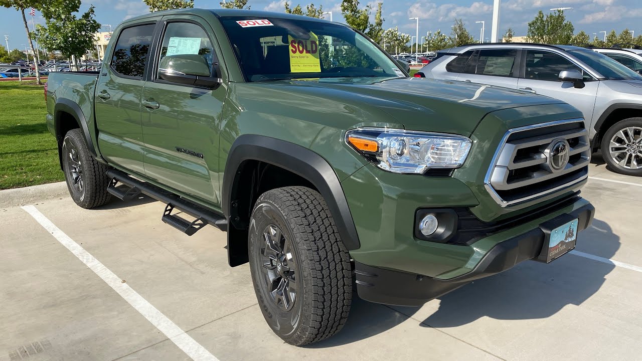 2021 Toyota Tacoma SR5 Trail Edition - YouTube