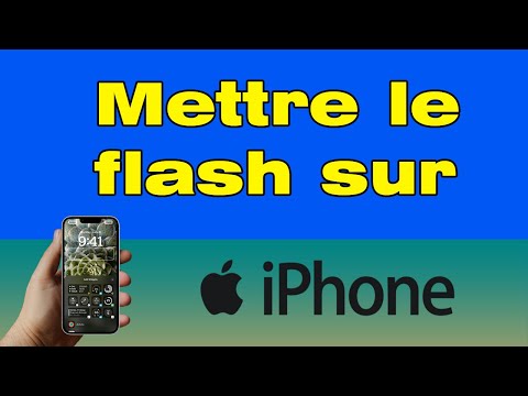 Vidéo: Comment allumer le flash de l'appareil photo de l'iPhone ?