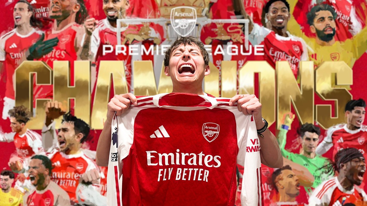 Arsenal] 2025-2026 Premier League Champions!!! - YouTube