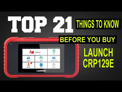 Launch CRP129e - 21 Things to know BEFORE you buy