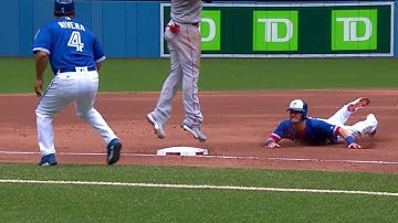 LAA@TOR: Donaldson scores on throwing error
