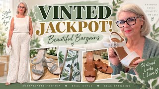 I HIT THE VINTED JACKPOT! | Beautiful Bargains, Holiday Trousers & Shoes