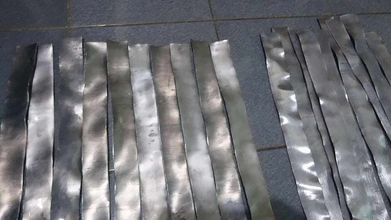 Timah Hitam Pb Plat tebal 2 mm YouTube