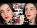 TESTING NEW MILANI MAKEUP | Skin Tint, Cream Blush, &amp; Color Fetish Lipstick | 12 Hour Wear Test