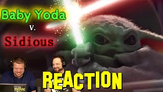 Baby Yoda VS. Darth Sidious 2 | REACTION | The Movie Cranks