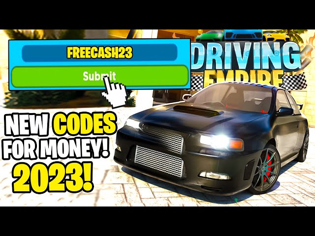 Códigos / Codes para Roblox Driving Simulator (dezembro 2023