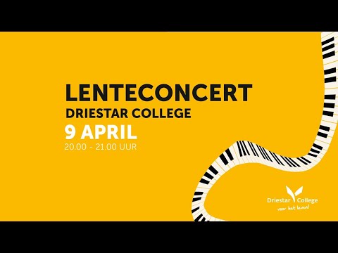 Lenteconcert Driestar College - 2021