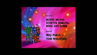 CENTURIONS CREDITS RUBY-SPEARS 1986