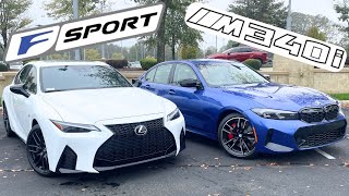 2025 BMW M340i Takes on Lexus IS500 F Sport in EPIC Showdown!