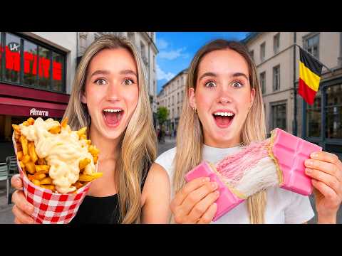 VIRAL FOOD IN BELGIË TESTEN!🇧🇪🤤