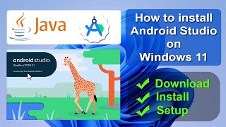 كيفية تثبيت Android Studio على نظام التشغيل Windows 11 | نسخة محدثة | دروس أندرويد ستوديو