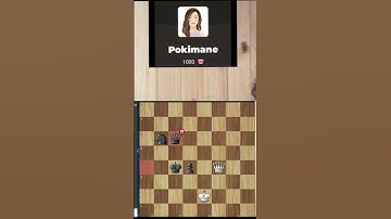 Beating Pokimane bot with just a queen #chess #shorts