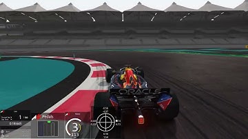 Assetto Corsa Yas Marina CHQ 0.9 RSS Formula Hybrid 2023 v2 (RB19) World Record 1:22.809 Chase Cam