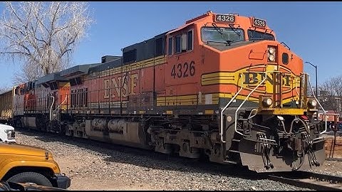 BNSF trains on the front range subdivision