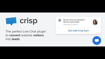 How to add a LIVE CHAT for FREE to your website || HTML code || crisp chat