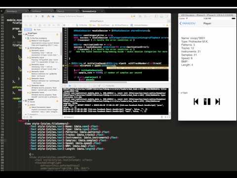 LibXMP ReactNative mod player prototype