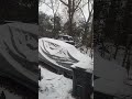 Snowing in Alabama ❤️❤️ #snow #generalmotors #diy #dothanalabama  #oldsmobile #mechanic