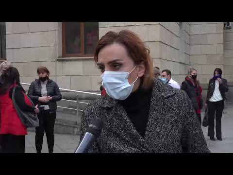 ქუთაისის მერიასთან  აქცია გაიმართა