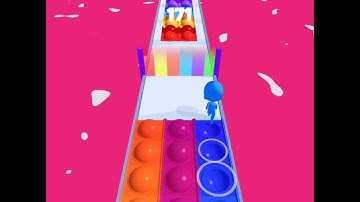 Pop it run walkthrough mobile all levels gameplay android, iOS new update