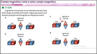 Exercícios FOCO ENEM 2023 de Magnetismo e Força Magnética