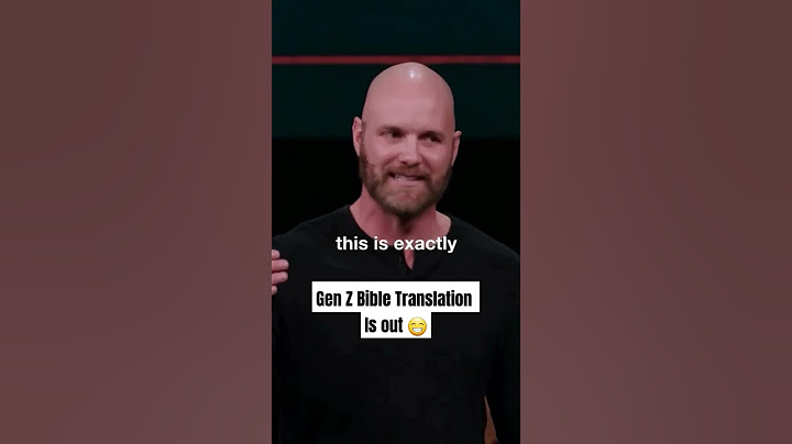 Gen Z has their bible translation finally🤣😁#Bible #gospelmusic #biblechallenge