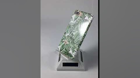 3D sublimation coated glossy phone case printing factory