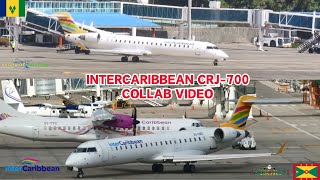 Argyle Int'l & Maurice Bishop Int'l Avi8or101 and SVGPride Collaboration. Inter-Caribbean  CRJ 700