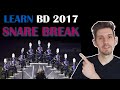 Learn to play Blue Devils Snare Break 2017 - Drum Lesson