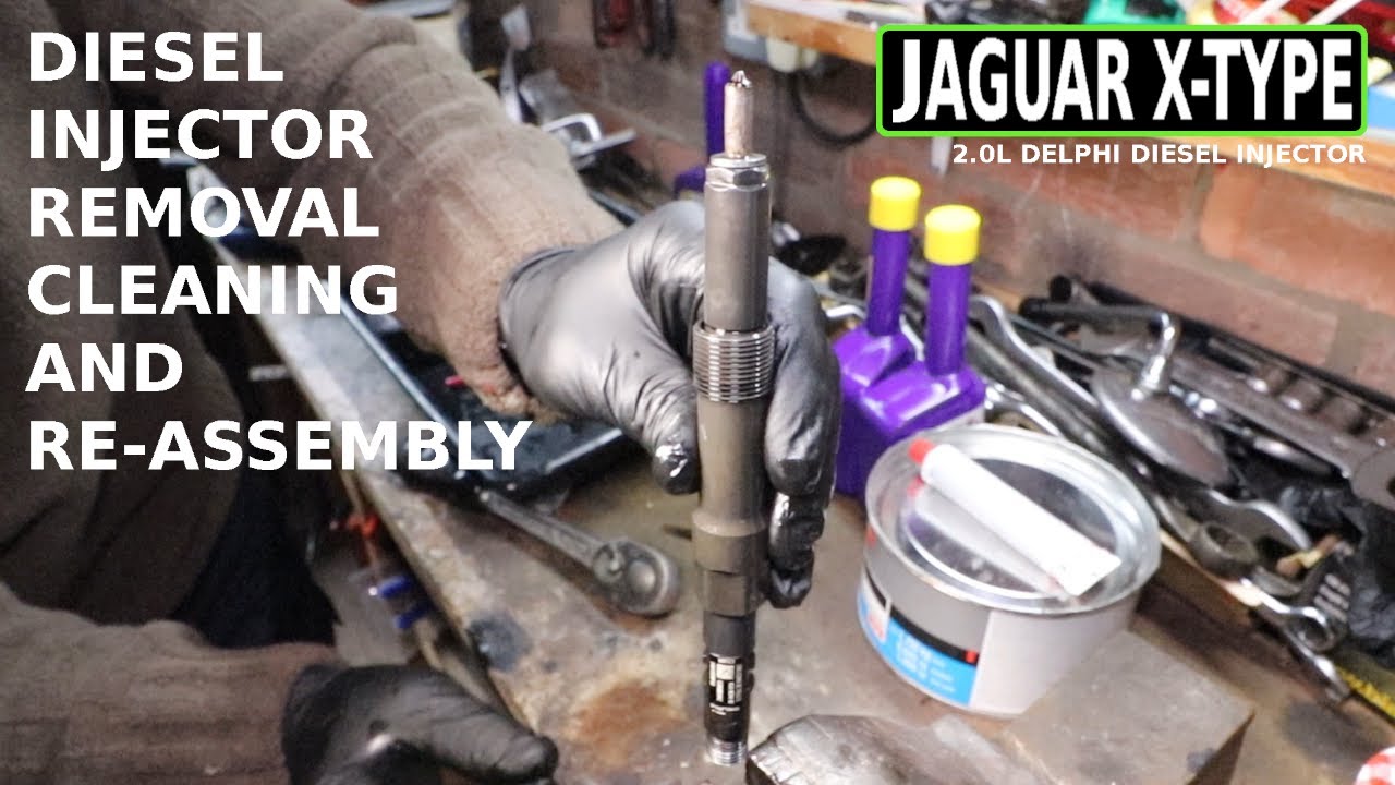 Jaguar XType 2.0L Diesel Injector Removal and Cleaning YouTube