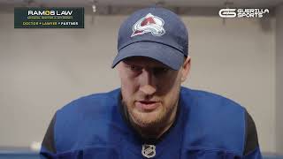 NATHAN MACKINNON HAS NEVER BEEN THIS LOCKED IN