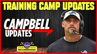 Dan Campbell Press Conference - Lions Training Camp Updates | 8.9.2026