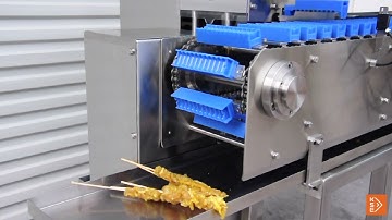 Automatic Skewer machine - KSE-ST28 for Satay, Yakitori and more.