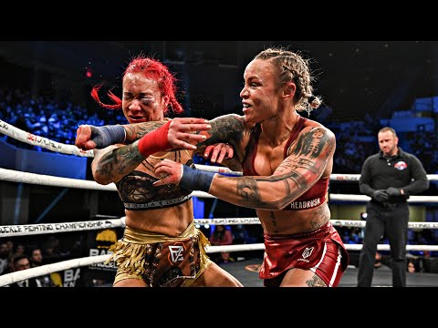 Full Bare Knuckle Fight! Jade Masson-Wong vs. Crystal Pittman