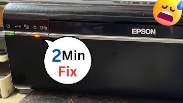 Fix - Epson L805 Red light Blinking Solution