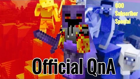 OFFICIAL QnA 600 Subscriber Special (Hive)