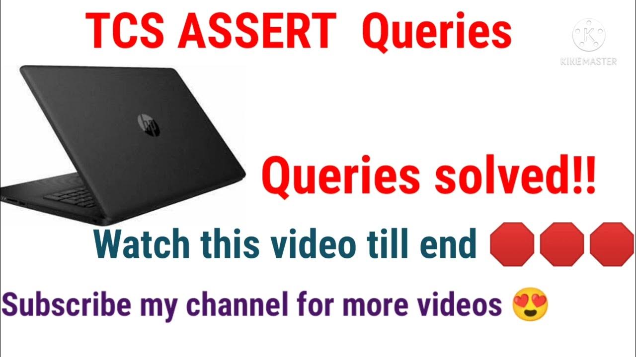 Tcs Laptop Assert Setup Unboxing Queries Solved tcs tcssetup