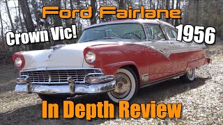 1956 Ford Fairlane Crown Victoria: Start Up, Test Drive & In Depth Review