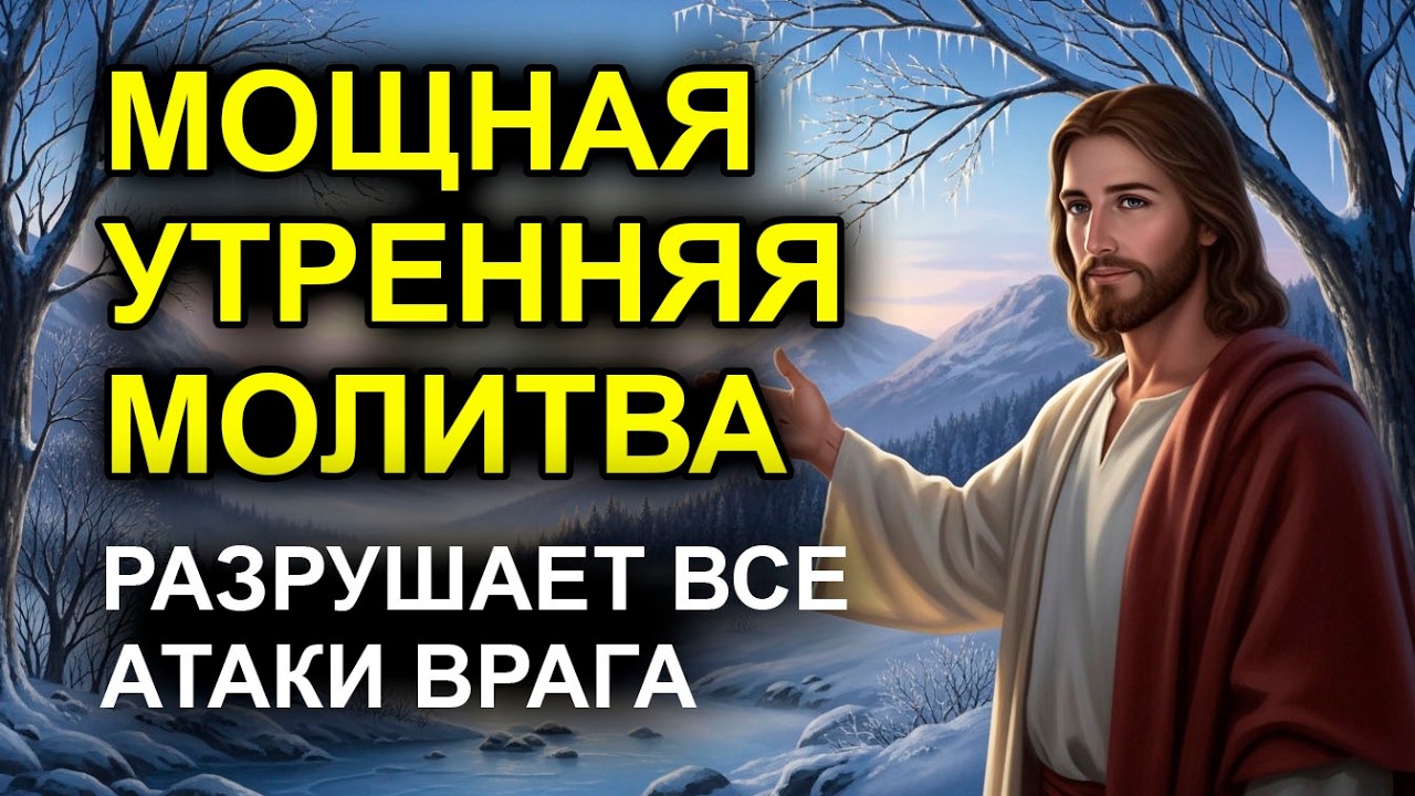 УТРЕННЯЯ МОЛИТВА, РАЗРУШАЮЩАЯ ВСЕ ПРЕГРАДЫ НА ПУТИ  Путь открыт!