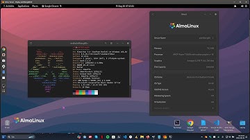 AlmaLinux 9 -  Install Gnome desktop via Windows 11 - WSL - GWSL - Linux - 2024