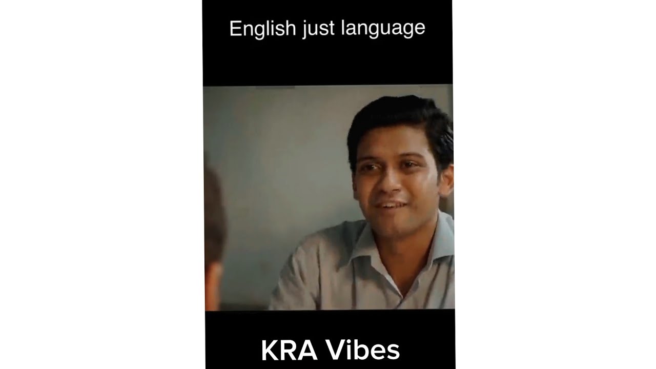 English is just Language... | 