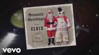 Elvis Presley - White Christmas (Record Player Video)