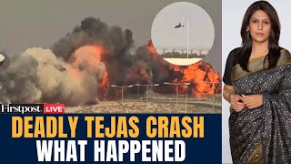 Tejas Fighter Jet Crash Live Indias Tejas Crashes In Dubai, Stan Mocks Crash Namansh Syal