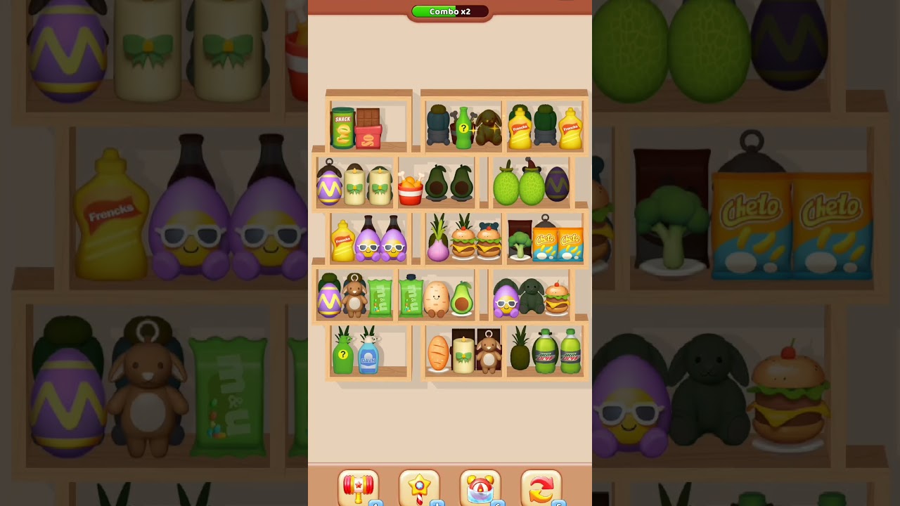 Satisfying Sorting Game 🫶✨️ Goods puzzle: Sort Challenge       Level-76