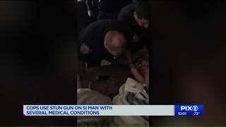 Cops use stun gun on SI man with several medical conditions