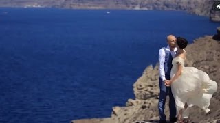 Full Wedding Film in Santorini/Arsenii and Alesia