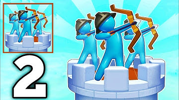 Archery Bastions - Castle War All New Gameplay Walkthrough Part 2